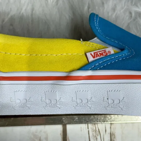 VANS x The Simpsons BART Slip-on Pro Sneakers Shoes New with box
