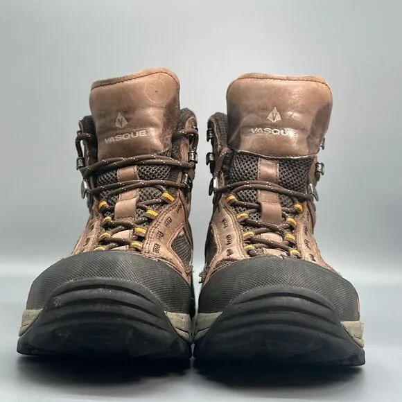 Vasque Breeze 2.0 GTX Hiking Boot Men's 9 Brown Leather Ankle Lace Up Waterproof