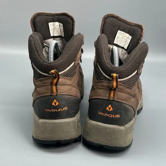 Vasque Breeze 2.0 GTX Hiking Boot Men's 9 Brown Leather Ankle Lace Up Waterproof