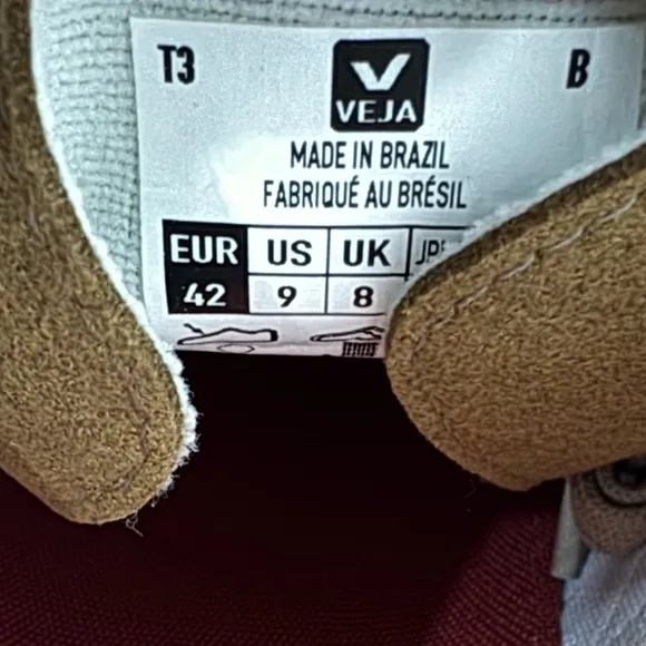 Veja x Rick Owens Hiking Sneakers Brown Men’s Size US 9