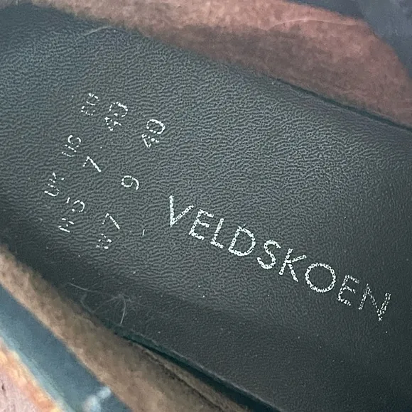 Veldskoen Heritage Uhanbo Brown Leather Chukka Unisex Boots Size Mens 7 Womens 9