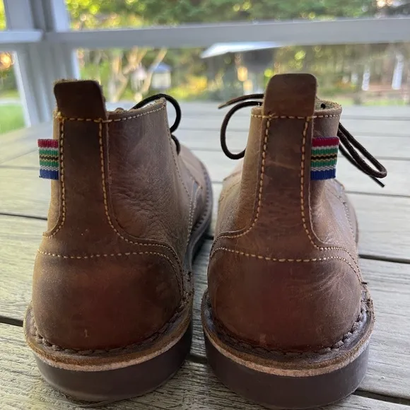 Veldskoen Heritage Uhanbo Brown Leather Chukka Unisex Boots Size Mens 7 Womens 9