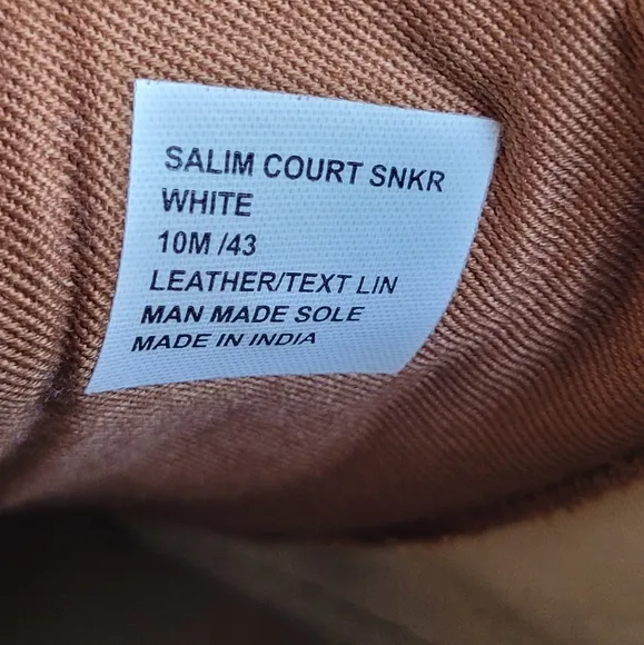 Vince Camuto Salim Court Sneaker - Men's Size 10