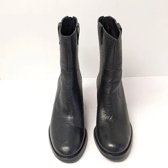 Vince Camuto Zeldina Fashion Boots, Black Leather, Women's 7