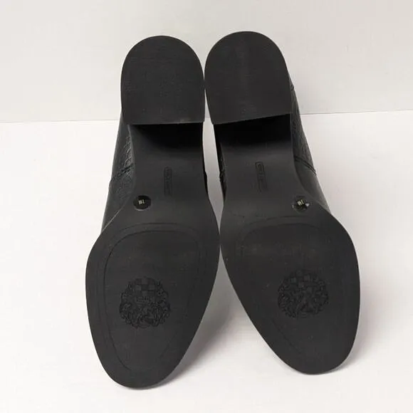 Vince Camuto Zeldina Fashion Boots, Black Leather, Women's 7