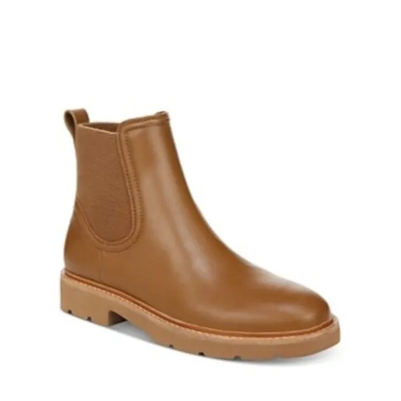 Vince Rue women's Chelsea Tan leather Ankle Boots 10