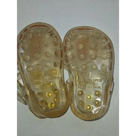 Vintage 90s HTF Elmo Sesame Street Jelly Sandals Shoes Toddler size 2  Rare