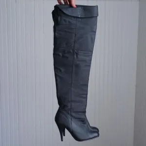 Vintage Dallas Heights by Mooi thigh high boots