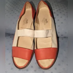 Vintage Hermes sandals. Size 38