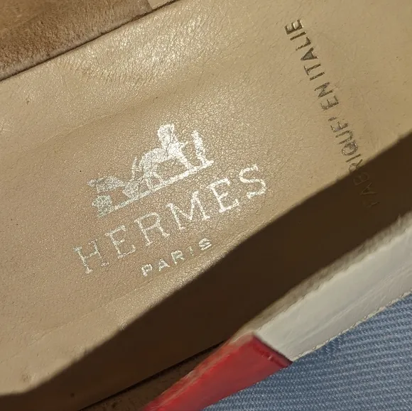 Vintage Hermes sandals. Size 38