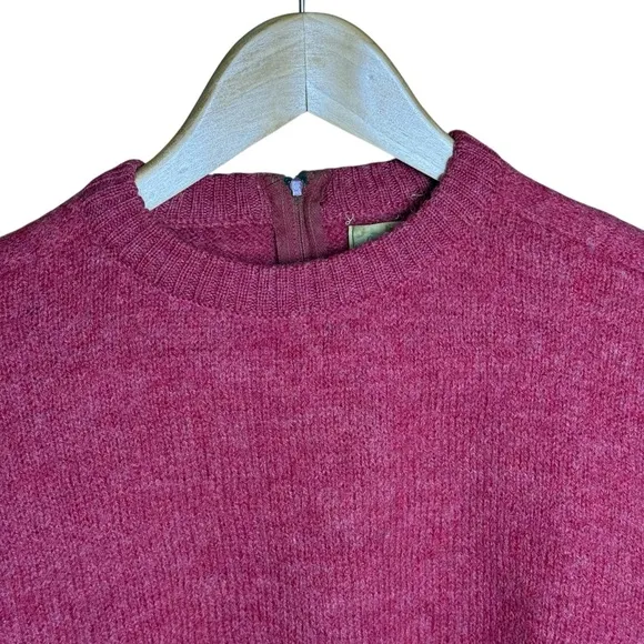 Vintage Pandora Scotchkin Pink 100%Virgin Wool Women's Sweater Soft Cozy Knit M