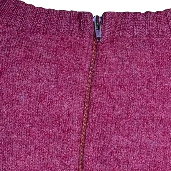Vintage Pandora Scotchkin Pink 100%Virgin Wool Women's Sweater Soft Cozy Knit M