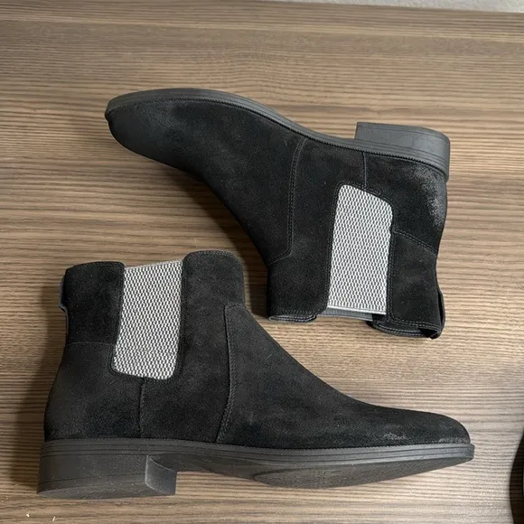 Vionic Alana Womens Comfort Chelsea Leather Boots
