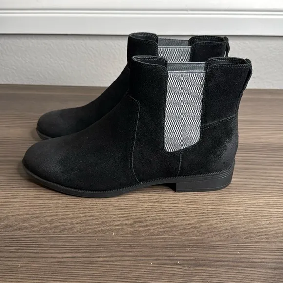 Vionic Alana Womens Comfort Chelsea Leather Boots