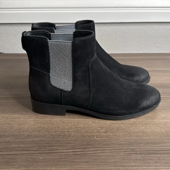 Vionic Alana Womens Comfort Chelsea Leather Boots