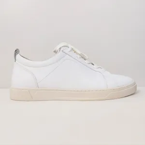 Vionic Men's Lucas Sneaker Size 13 M White Leather Lace-up Shoes Comfort Low Top