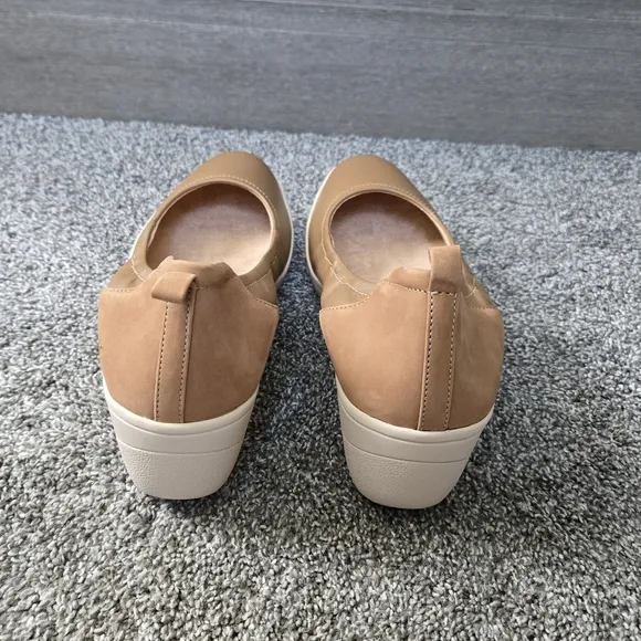 Vionic Women's Jacey Tan Wedge Shoes NEW size 9.5