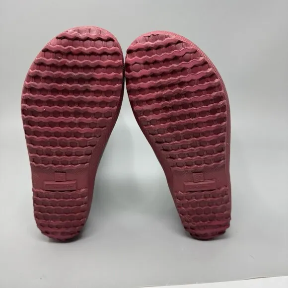 VivoBarefoot Women's Waterloo Walking Shoe Rain Boot Sz 5.5 Brown Red