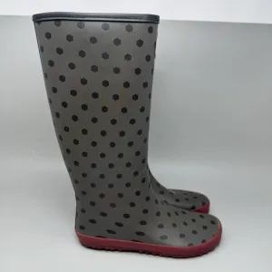 VivoBarefoot Women's Waterloo Walking Shoe Rain Boot Sz 5.5 Brown Red