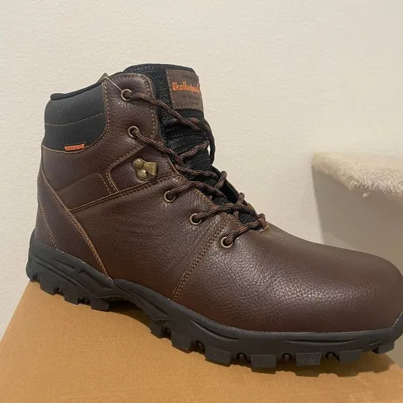 Weatherproof Vintage Jeremiah BROWN Men's Outdoor Hiker Boots, US 12 M NEW!