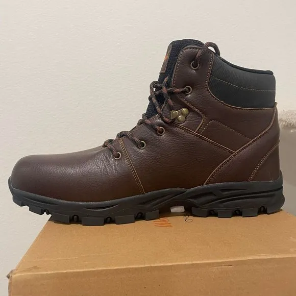 Weatherproof Vintage Jeremiah BROWN Men's Outdoor Hiker Boots, US 12 M NEW!