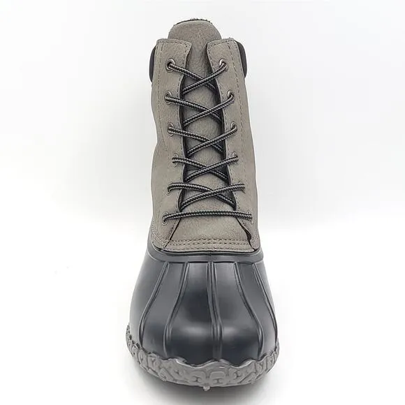 Weatherproof Vintage Men Duck Boots Adam II Size US 8M Grey Faux Leather