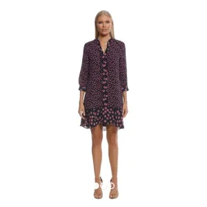 WHISTLES Lenno Print Shirt Dress