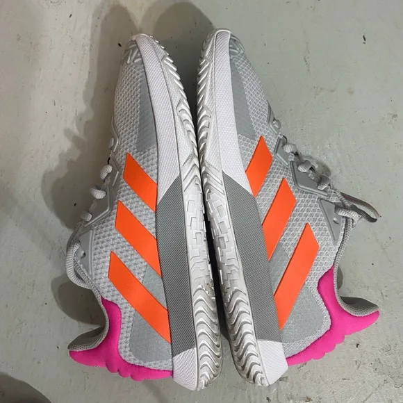 Women's Adidas Sneakers Gray Pink Size 10
