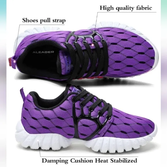 Womens Aleader Mesh Running Sneaker