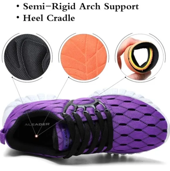 Womens Aleader Mesh Running Sneaker