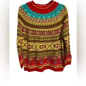 WOMENS BOHO STYLE LONG SLEEVE SWEATER