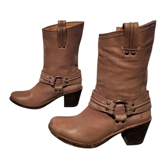 Women's Brown Leather Ankle Boots