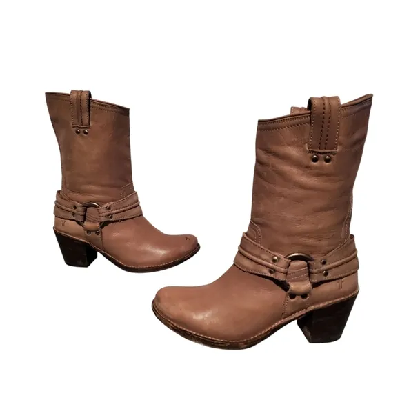 Women's Brown Leather Ankle Boots