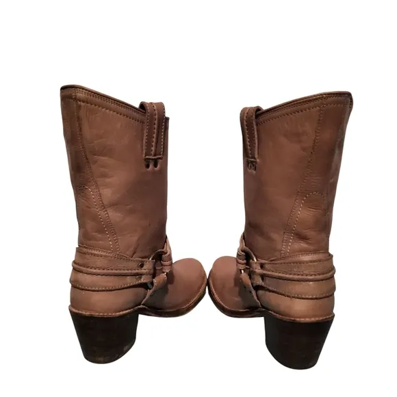 Women's Brown Leather Ankle Boots