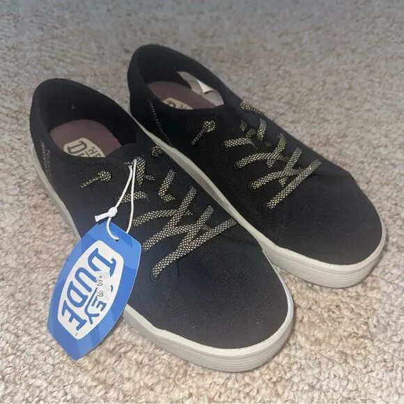 Womens Hey Dude Cody W Heathered Knit Mesh Sneakers Shoes size 8 NEW
