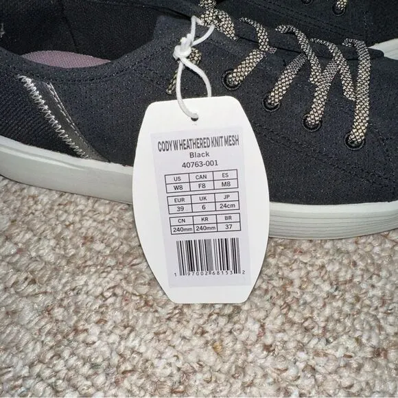 Womens Hey Dude Cody W Heathered Knit Mesh Sneakers Shoes size 8 NEW
