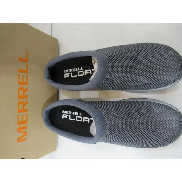 Women's Merrell Encore Breeze 5 Clog Slide Slip On Comfort Rock Grey