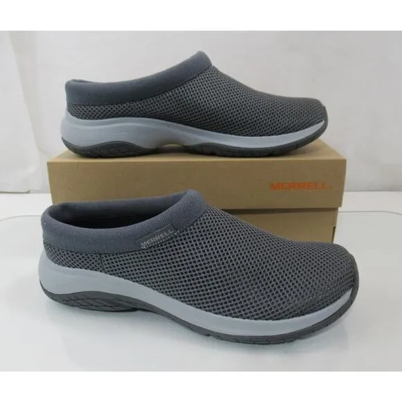 Women's Merrell Encore Breeze 5 Clog Slide Slip On Comfort Rock Grey