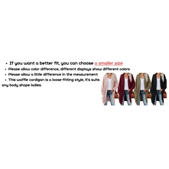 Women's Open Front Knit Cardigan Long Batwing Sleeve Coat, Grey