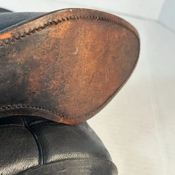 WOMEN'S SIZE 7 BLACK WESTERN BOOTS