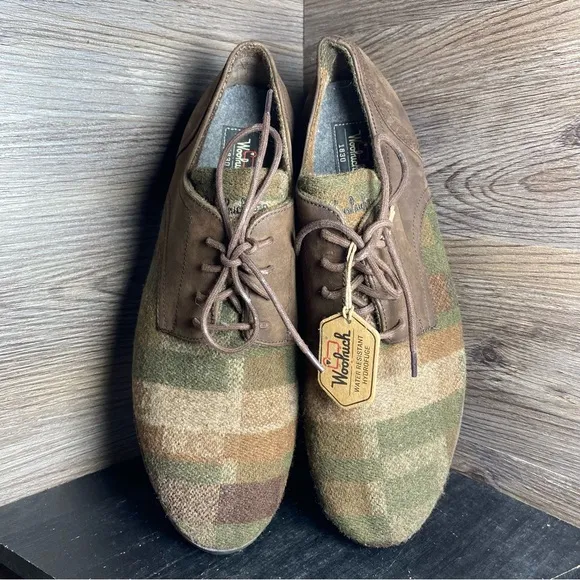 Woolrich 1830 homies brown green hiking shoes