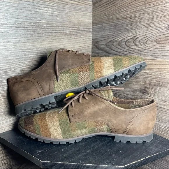 Woolrich 1830 homies brown green hiking shoes