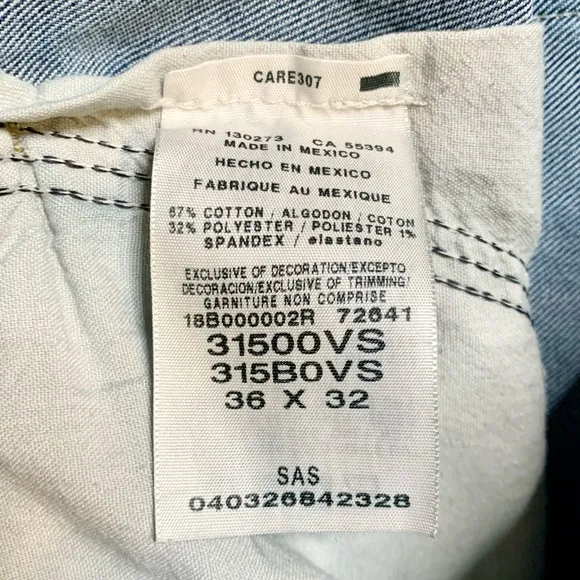 Wrangler Straight Fit Denim Jeans
