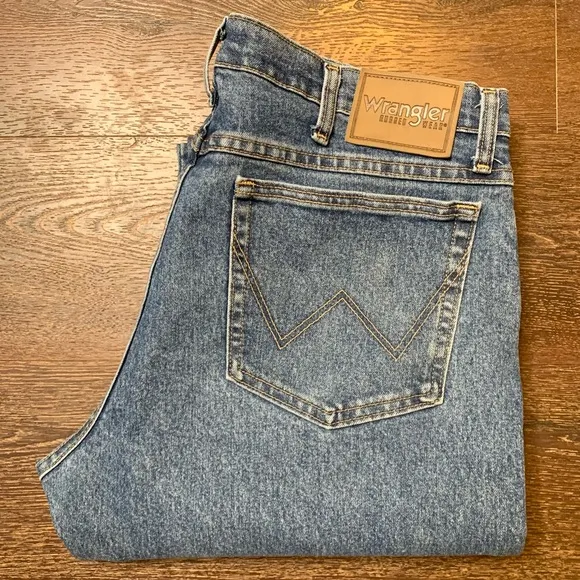 Wrangler Straight Fit Denim Jeans