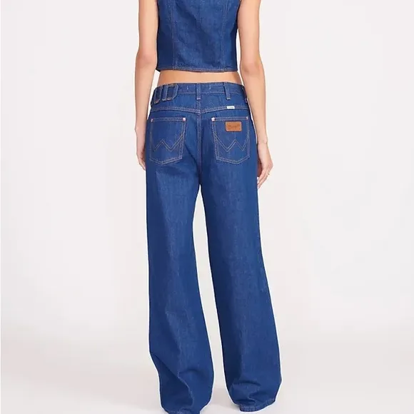 Wrangler x Staud The Loose Wide Leg Jean 29x32