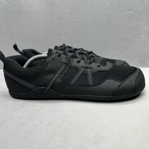 Xero Prio Mens Size 12 Shoes Black Mesh Running Fitness Minimalist Sneakers