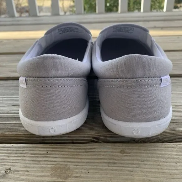 Xero Shoes Dillon Canvas Slip-On Lunar Rock Minimalist Sneakers Womens Sz 12 EUC
