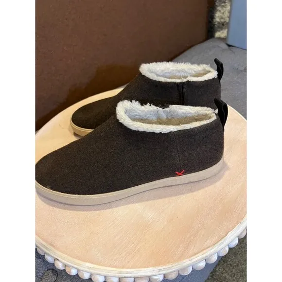 Xtratuf Homer Slipper Shoe Brown Men’s Size 8 Unisex Women’s Size 10 Wool
