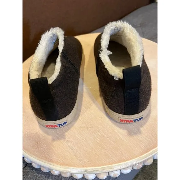 Xtratuf Homer Slipper Shoe Brown Men’s Size 8 Unisex Women’s Size 10 Wool