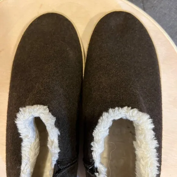 Xtratuf Homer Slipper Shoe Brown Men’s Size 8 Unisex Women’s Size 10 Wool